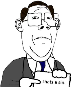 gapejak, protestantjak, wholesome soyjak, brown hair, business, clothes, ear, frown, glasses, hair