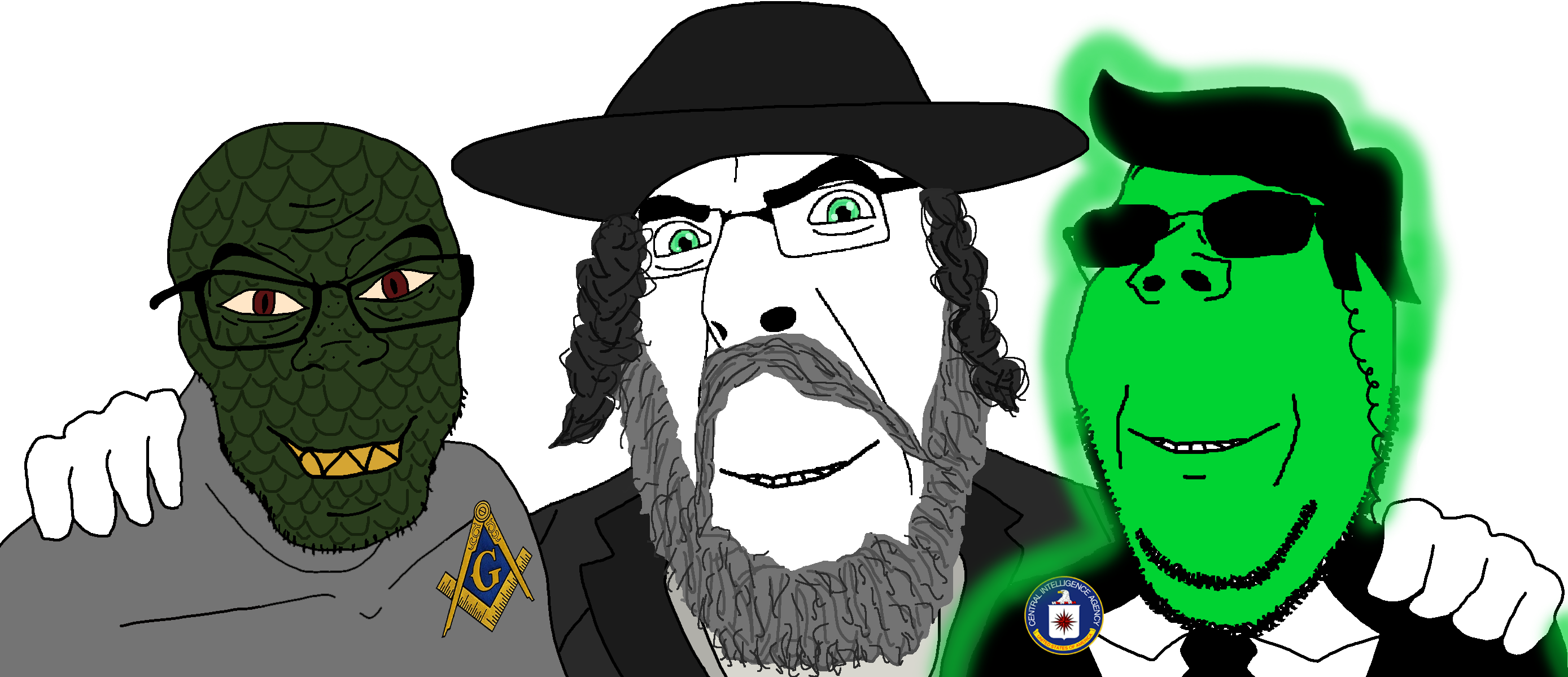 nation88, cobson, feraljak, gapejak, glowie, no more brother wars, 3jews, 3soyjaks, animal, beard
