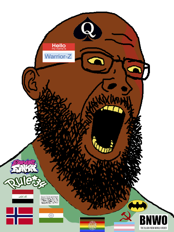 kratosjak, 1soyjak, angry, bald, beard, black eyes, bnwo, brown skin, communism, front view