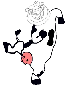 229078 - soybooru.com - 1soyjak animal animaljaks back_at_the_barnyard cow full_body glasses nickelodeon otis_the_cow otison smile stubble transparent transparent_background unknown viacom(1).png
