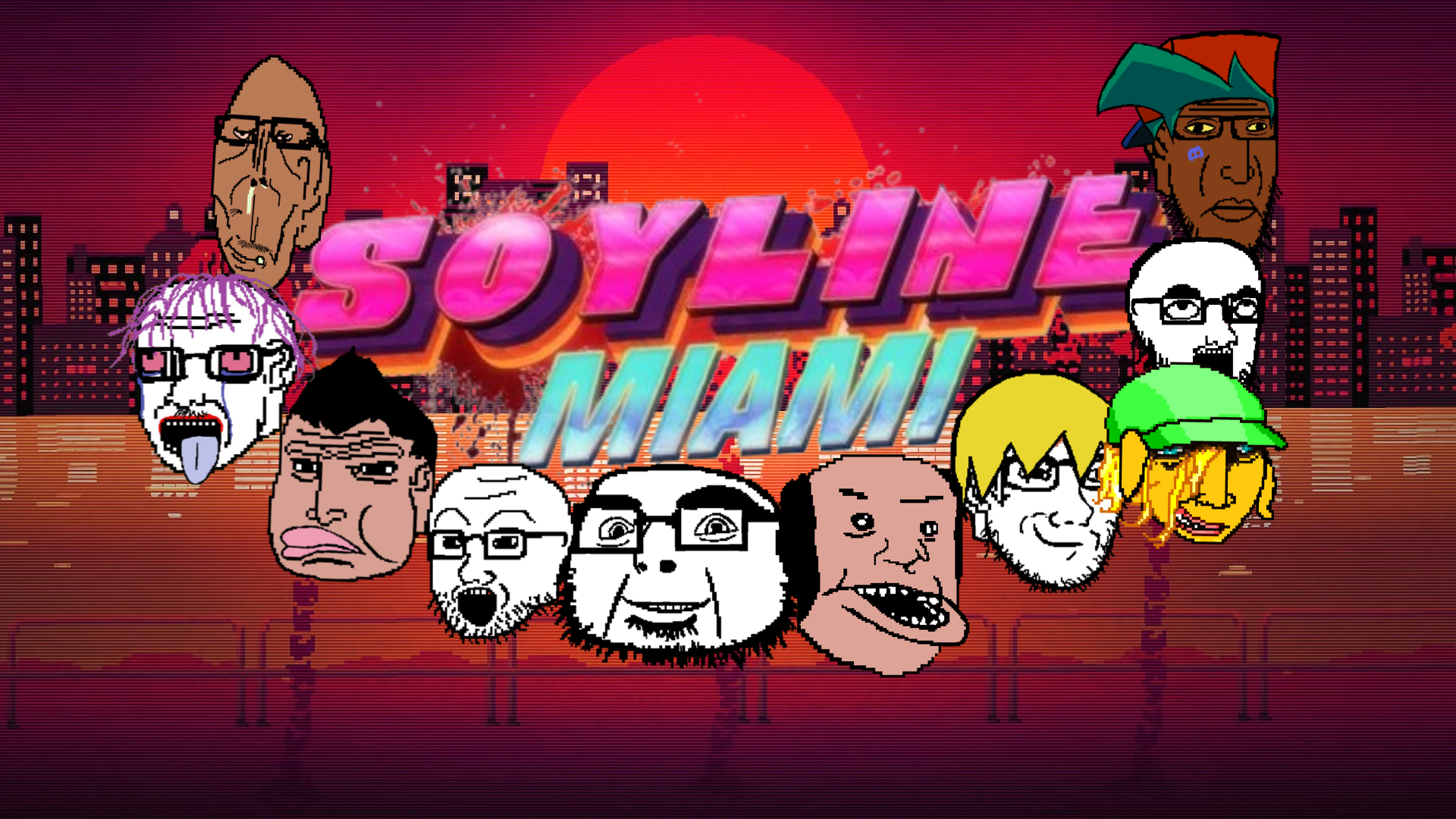 boyfriend (friday night funkin'), esl fnf pedo, nate higgers, bernd, chudjak, cobson, markiplier soyjak, meximutt, soyak, chudplier