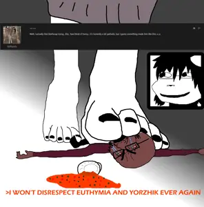 cryboy soyjak, 1soyjak, avatar, bald, black background, black eyes, black hair, black nails, black pants, black shirt