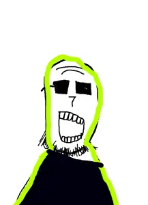 229450 - soybooru.com - 1soyjak bald facial_hair forehead_lines looking_at_you no_hair nose stubble teeth_showing uncolored_skin unknown white_background.png