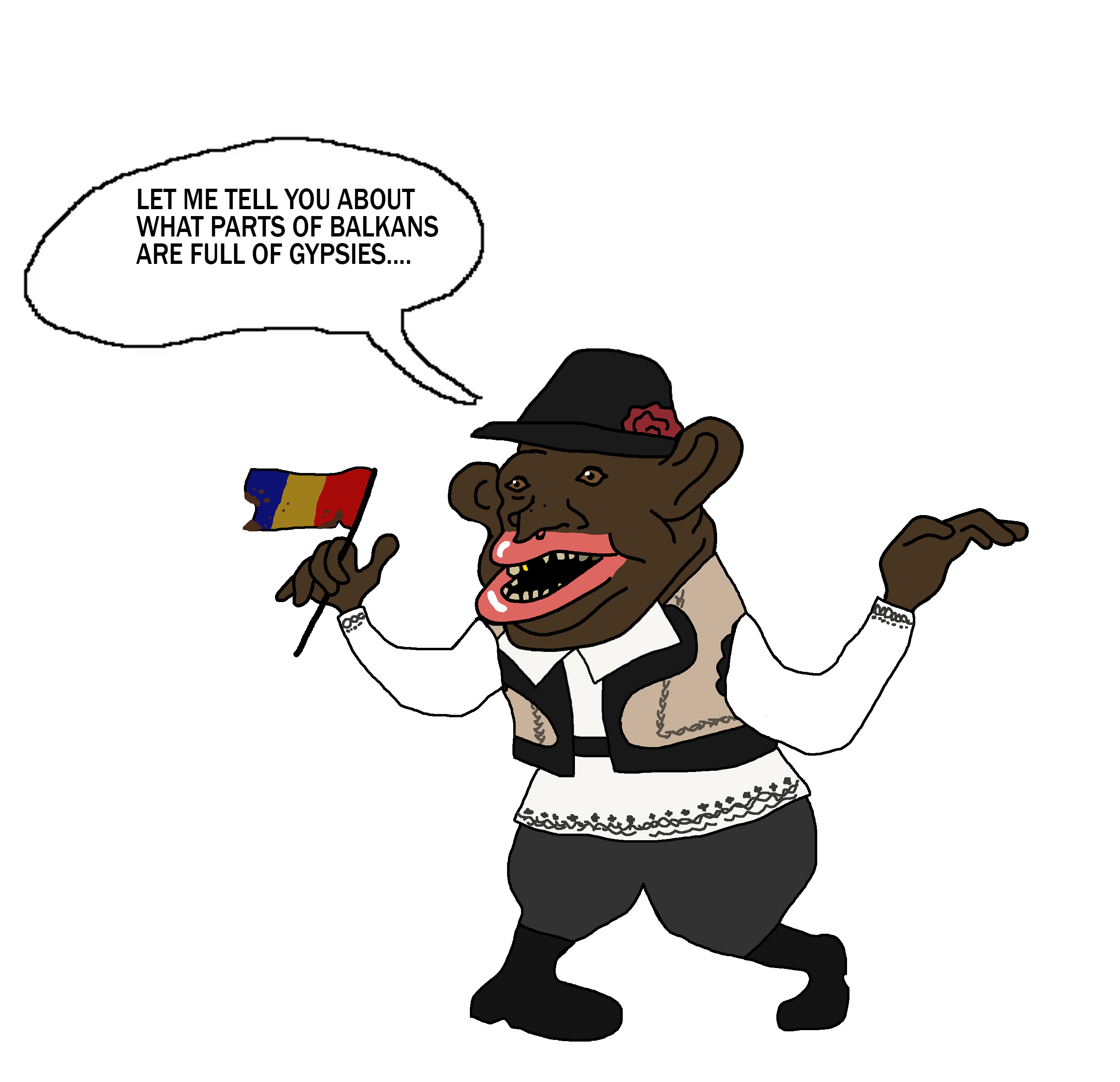 nation88, classic amerimutt, amerimutt, balkans, big lips, black skin, clothes, crooked nose, crooked teeth, full body