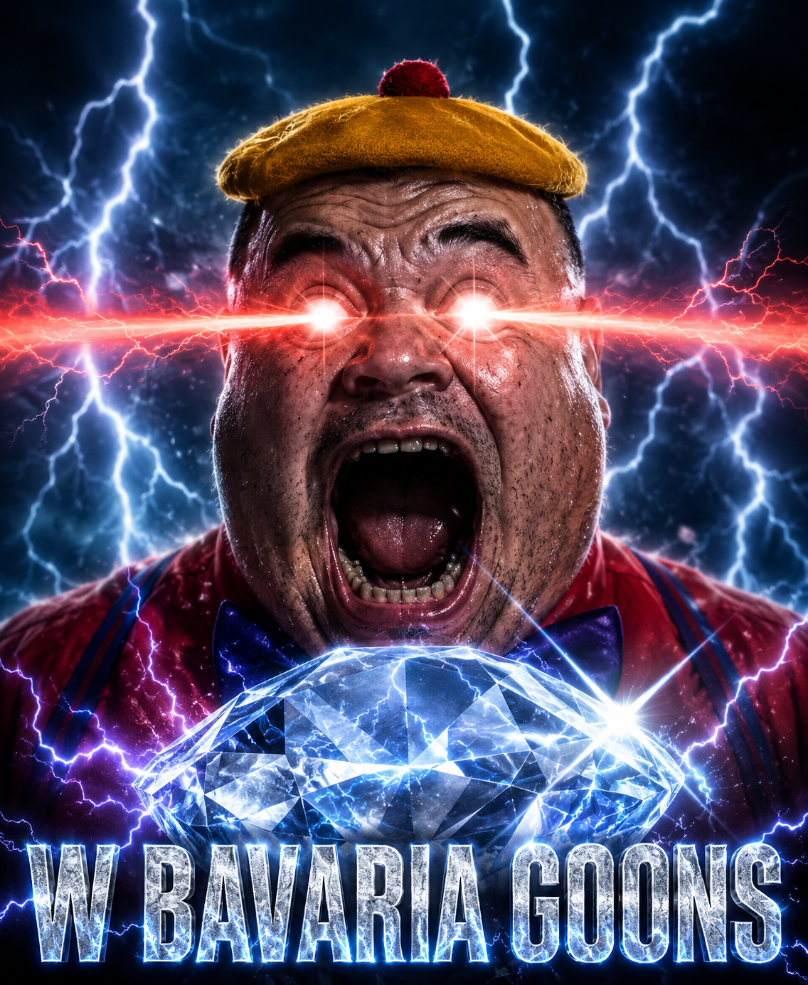 alicia, hunky twink sex machine, hunky twink sex machine, w namefag goons, 1soyjak, blue background, bowtie, clothes, gemstone, hans amsler