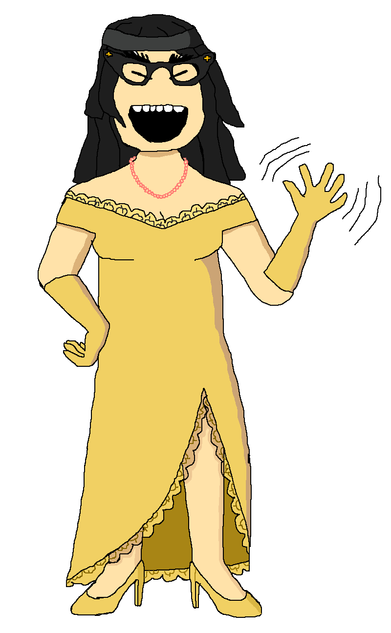 soychang, soytan, asian eyes, dress, elbow gloves, flapper, full body, glasses, glove, gloves
