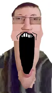 202745 - soybooru.com - 1soyjaks big_lips brown_hair chudjak closed_mouth ear eyebrows front_facing frown glasses hair irl_background irl_photo irl_soyjaks lips looking_at_you mass_shooter no_stubble not_oc op_is_.jpg