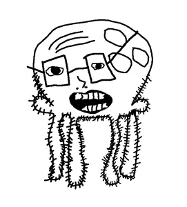 229341 - soybooru.com - 1soyjak angry bald facial_hair forehead_lines front_view mad no_hair nose portrait stubble teeth_showing tongue uncolored_skin unknown.png