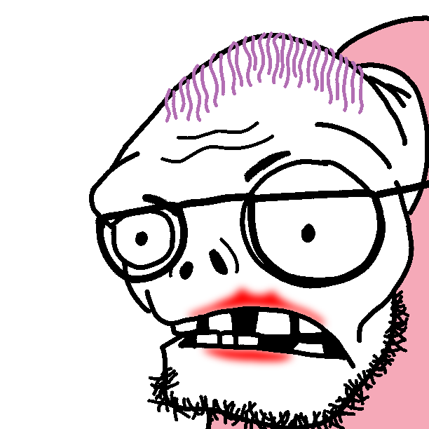 zombiejak, gargantuar, 1soyjak, angry, black eyes, buff, clothes, eyes, forehead lines, forehead wrinkles