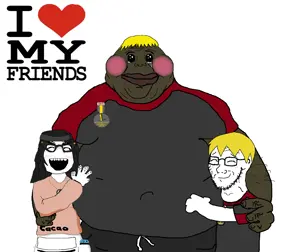 hunky ans friends.bmp
