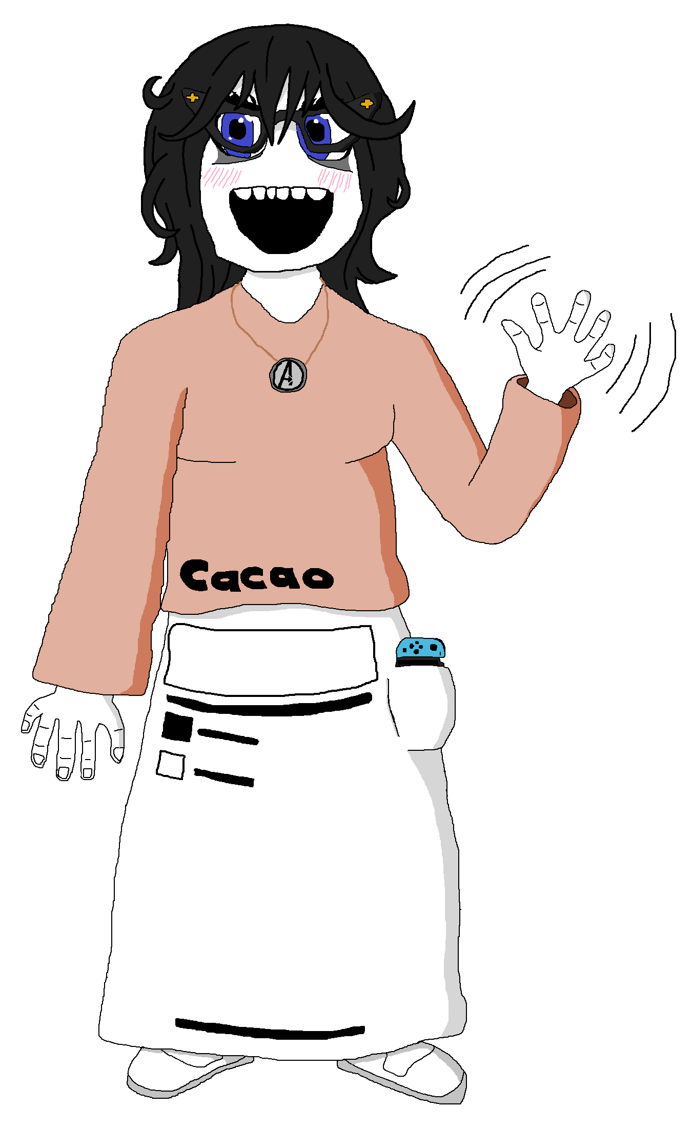 soytan, wolf cut soytan, 1soyjak, avengers, blue eyes, blush, clothes, cut, dress, drink