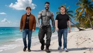 Hailuo_Video_The three guys are walking for_511689076547866630.mp4