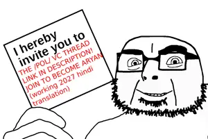 225127 - soybooru.com - _pol__(soyjak.party) 1soyjak bald beard cobson cobson_holding_paper front_view glasses half_body half_open_mouth holding_paper invite looking_at_you olgolstein open_eyes po.jpg