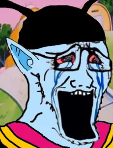 king kai soyjak crying deformed.png