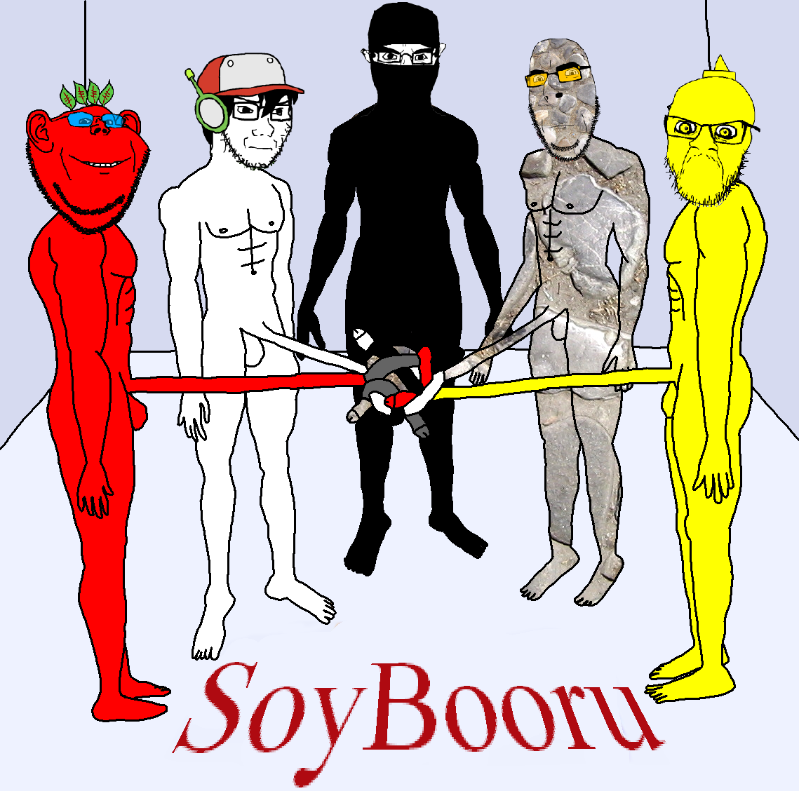 quote, cobson, feraljak, impish soyak ears, soyak, admin, beetroot, blue background, blue glasses, bottle