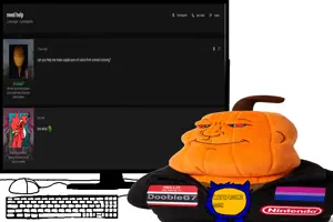151433 - soybooru.com - big-boy blood bloodshot_eyes chudjak cracked_teeth glasses hair hand keyboard looking_to_the_left monitor mouse nails template transparent_bacgwagkground.png