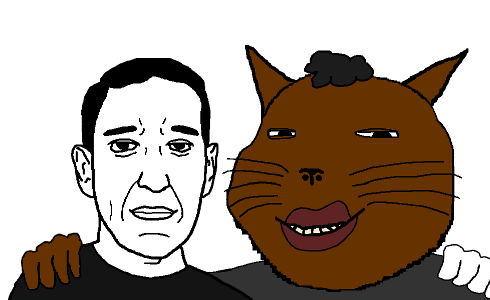 chudjak, gapejak, howard, massjak, massmeowjak, wholesome soyjak, no more brother wars, 2soyjaks, animal, big lips