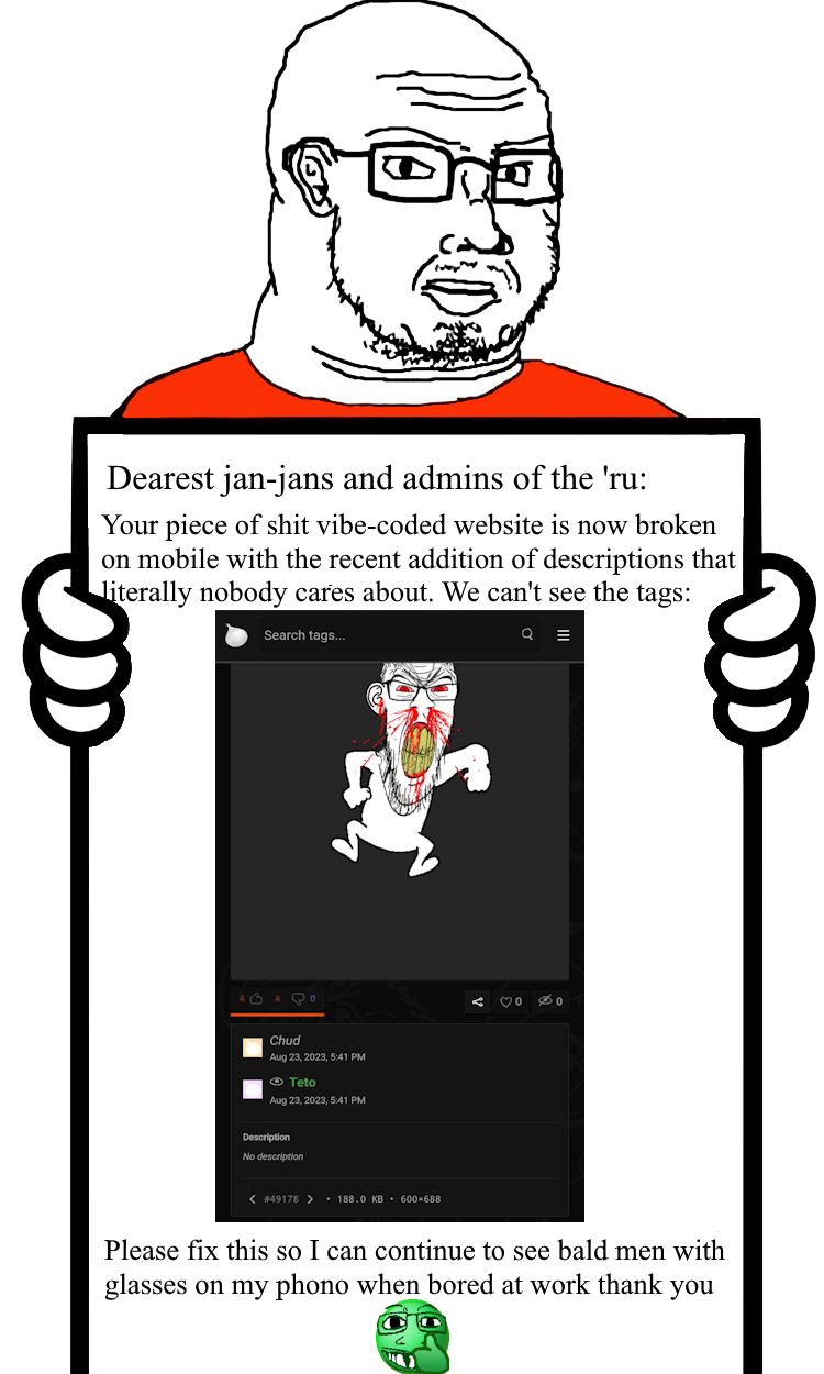 feraljak, markiplier soyjak, soyak, duzjak, feralrage, grinlook poggers, 1soyjak, angry, clenched teeth, closed mouth