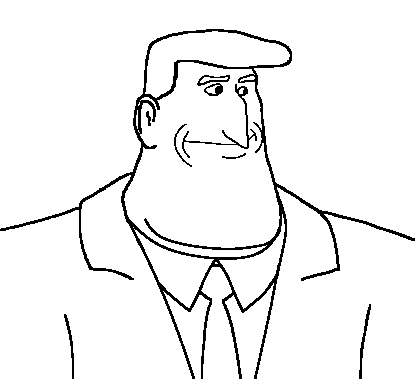 trumpmutt, 1soyjak, big chin, big hands, blonde hair, closed mouth, clothes, color, eyebrows, eyes