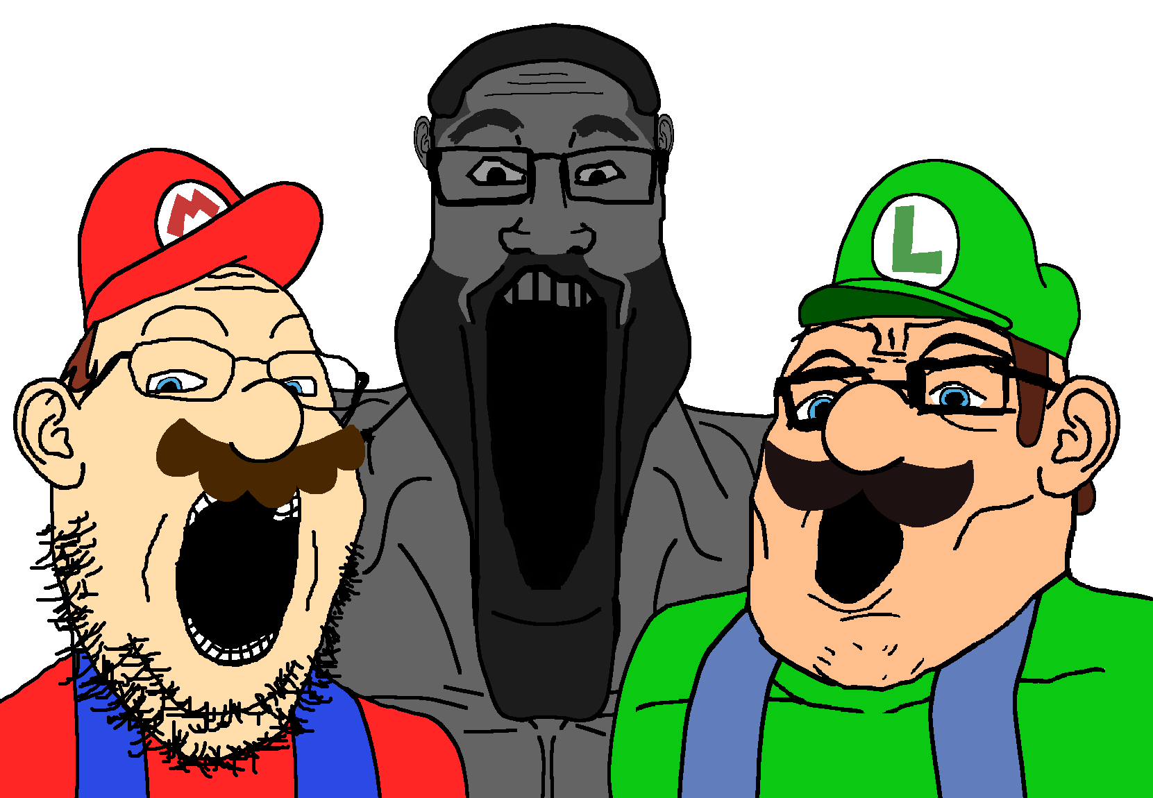 Mario and Luigi are my very best friends media pending approval! And it never ends