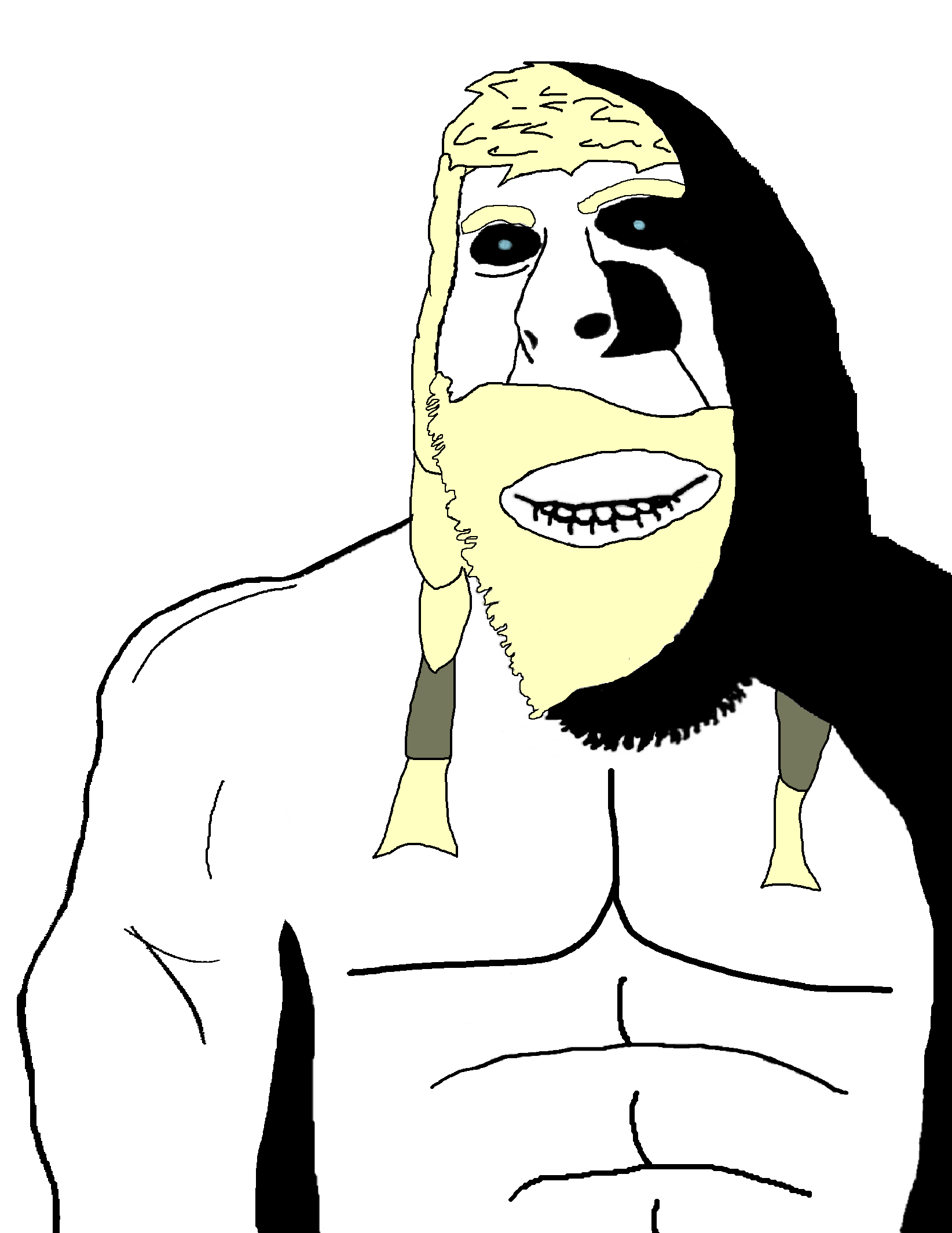 rapeson, yakub, cobson, hornyson, aryan, rapeson, a10 eyes, agartha, beard, blonde hair