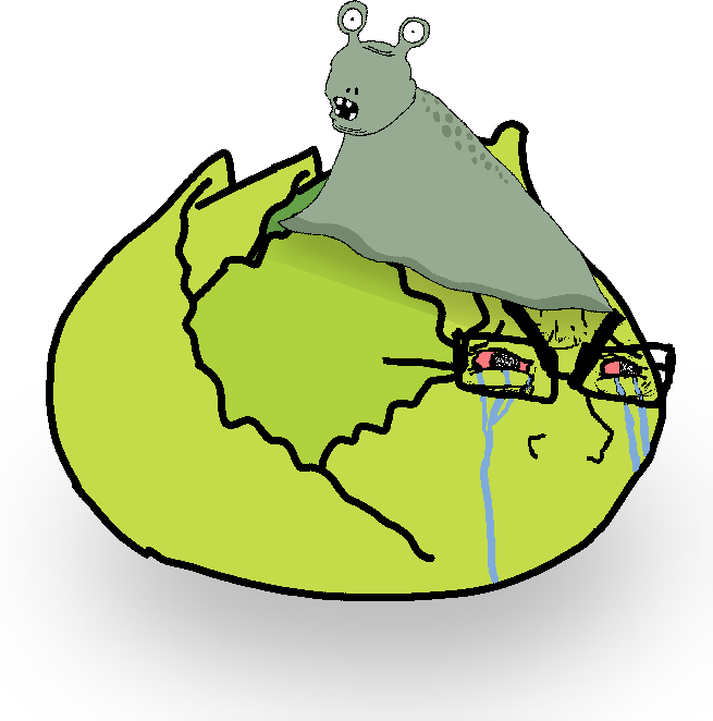 cryboy soyjak, soyak, zombiejak, pumpkin trebuchet, selfish little fuck, 2soyjaks, bald, black eyes, cabbage, catapult