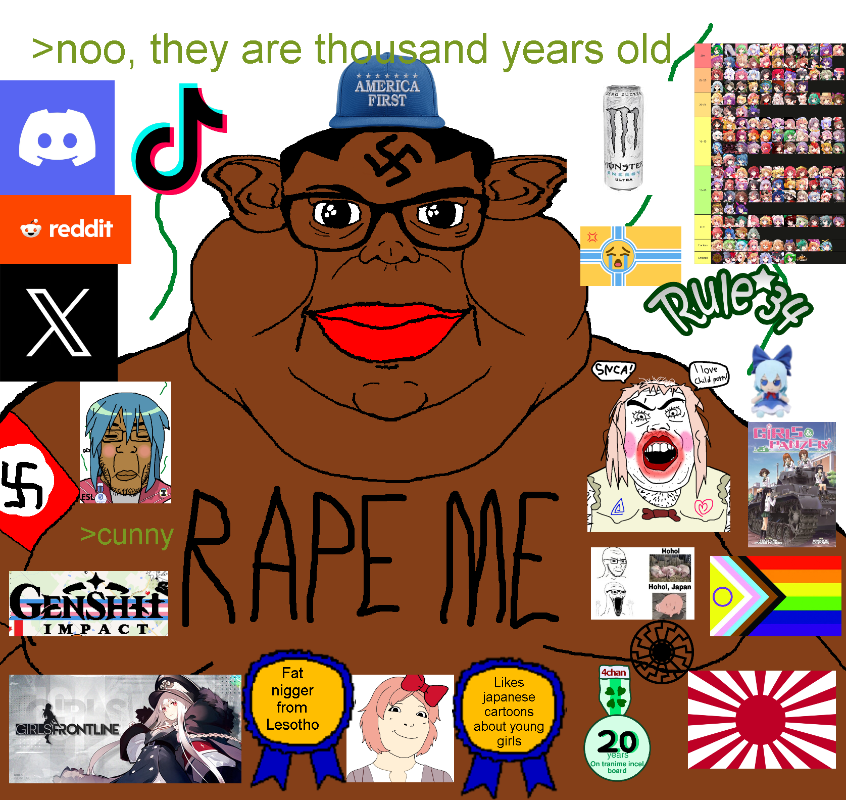 alicia, brandon, chudjak, cobson, feraljak, markiplier soyjak, branigger, chudplier, derpson, female cobson
