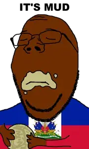 gapejak it's mud haiti soyjak TRANSPARENT png.png