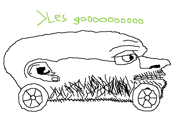 unknown, vehiclejaks, arrow, bald, black eyes, dababy, dababy car, glasses, greentext, half open mouth