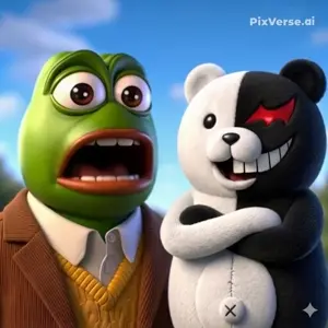 PixVerse_V6_Image_Text_360P_a_frog_man_and_a_t.mp4
