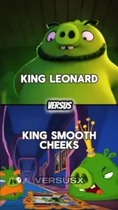 King Leonard VS. King Smooth Cheeks #shorts - VersusX (720p, h264).mp4