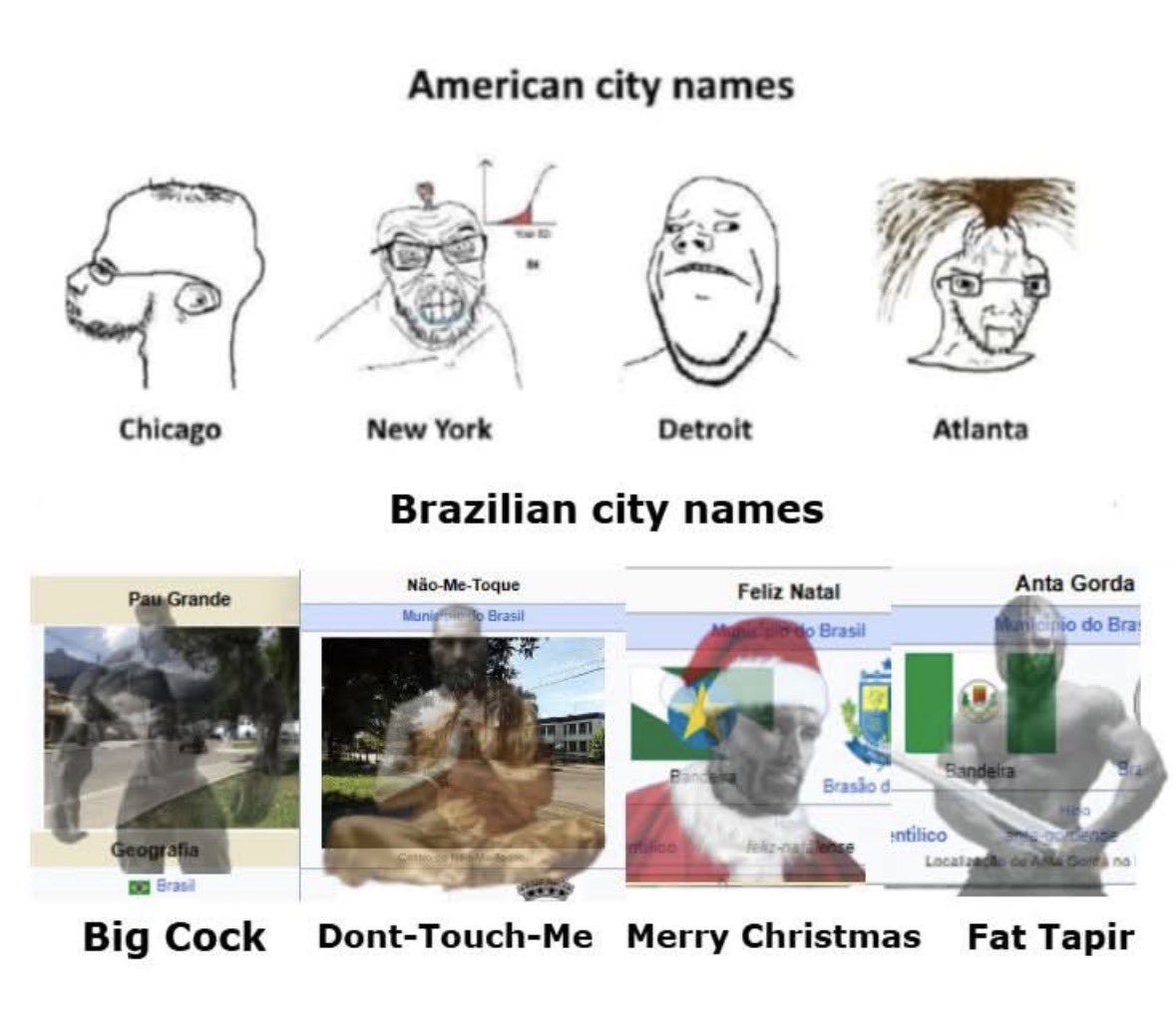 gigachad, feraljak, gapejak, soyak, unknown, soyak (irritated), 4soyjaks, bald, balding, black text