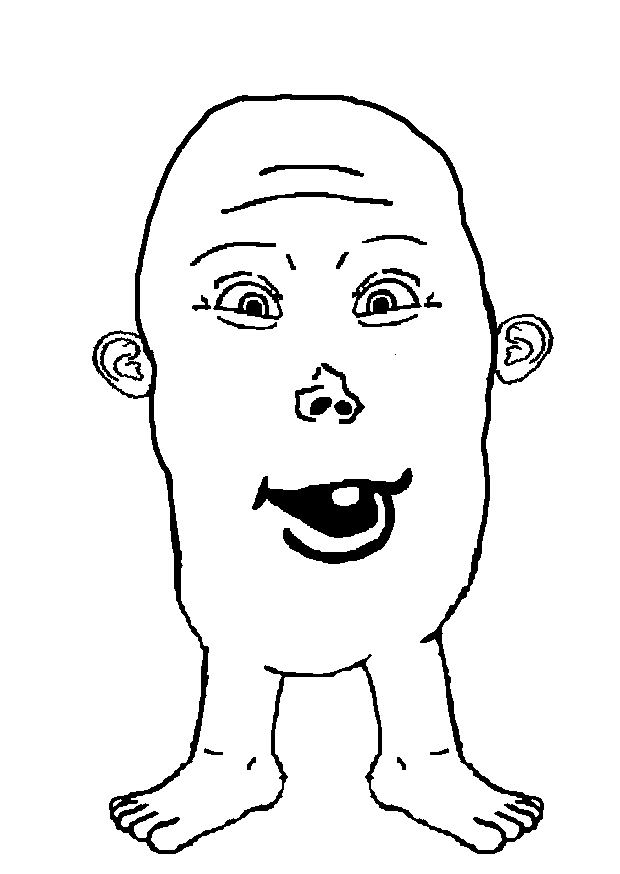 feraljak, vlodson, condiment, fascinating vlodsoncreature, fusionjaks, 1soyjak, bottle, ear, feet, full body