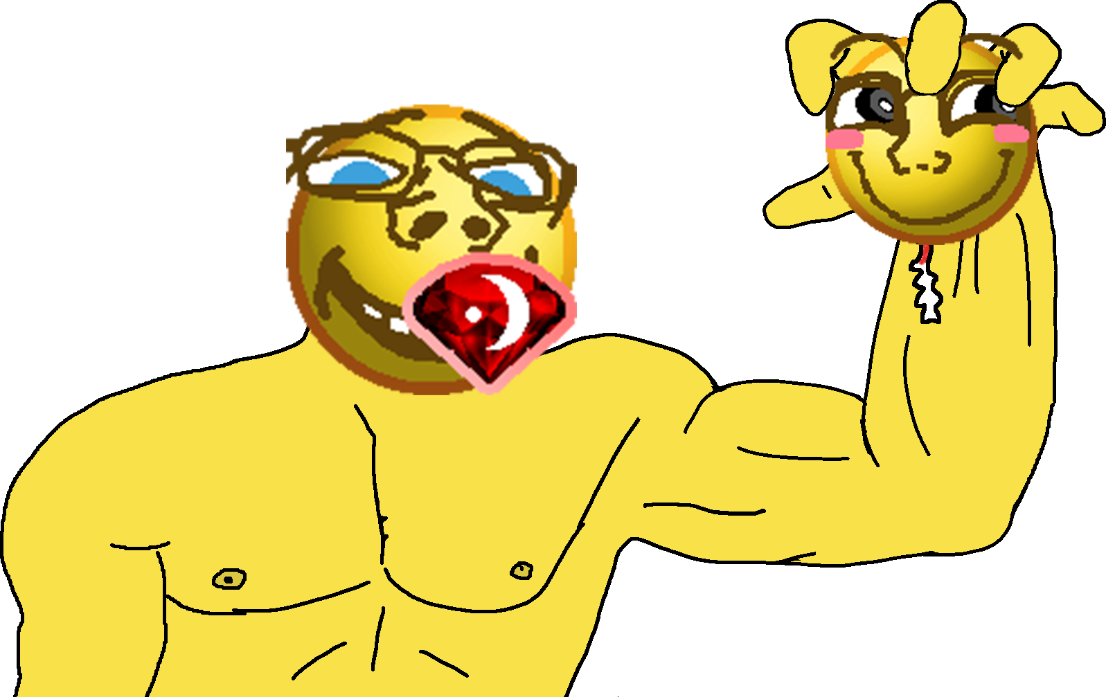 chudjak, gapejak, soyak, doctos, grinning gapejak, kratos chudjak, soyak (cheeky), wholesome soyjak, cheeky, chud's hitman