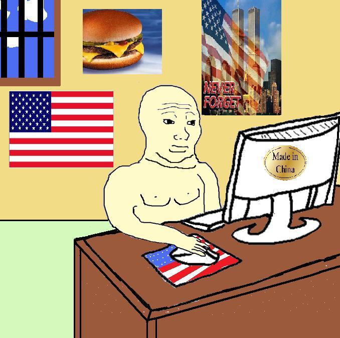 wojak, country feels, 9 11, arm, black text, building, bun, cheese, china, cloud