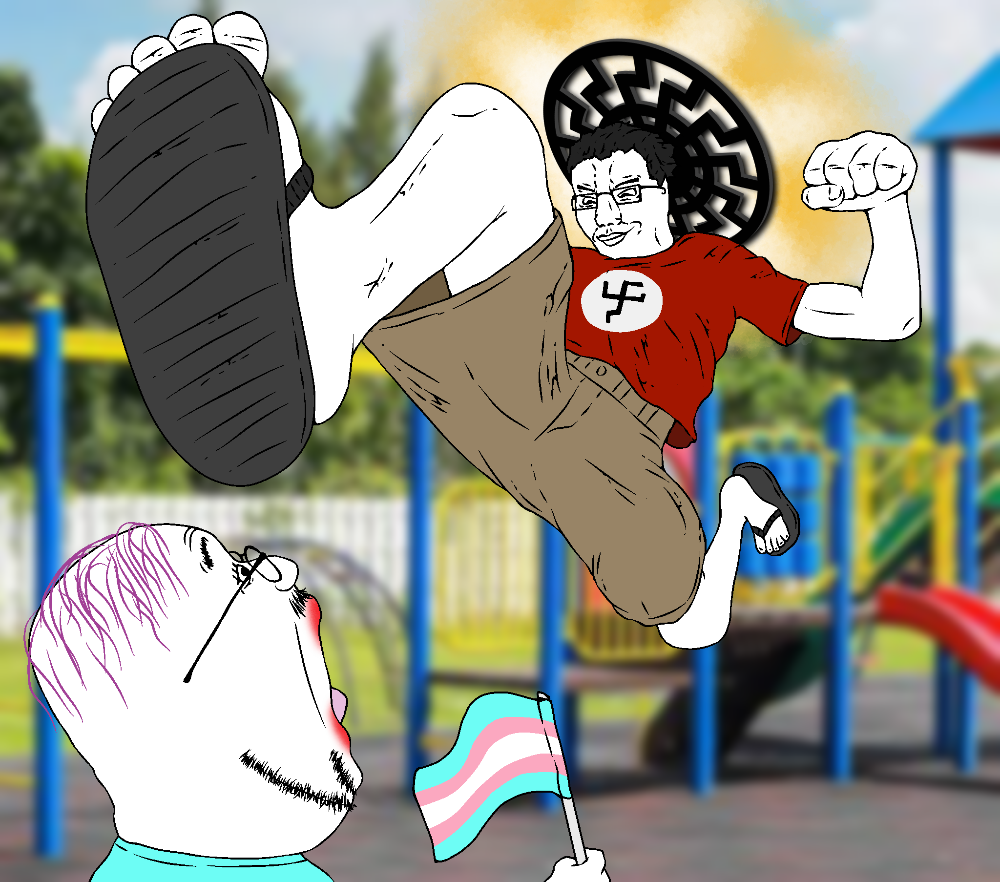 Chud finds out what is going on at the playground. Date created : 9 December 2025