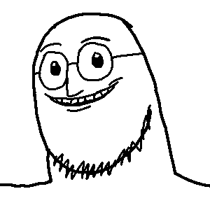 weirdpenis, werirdfdpenile, aliased, angry, glasses, half closed eyes, hotdiggedydemon, laughing, pooping, sad