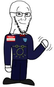 DerSoylentDrinker when he sees a fellow Soylent drinker.png