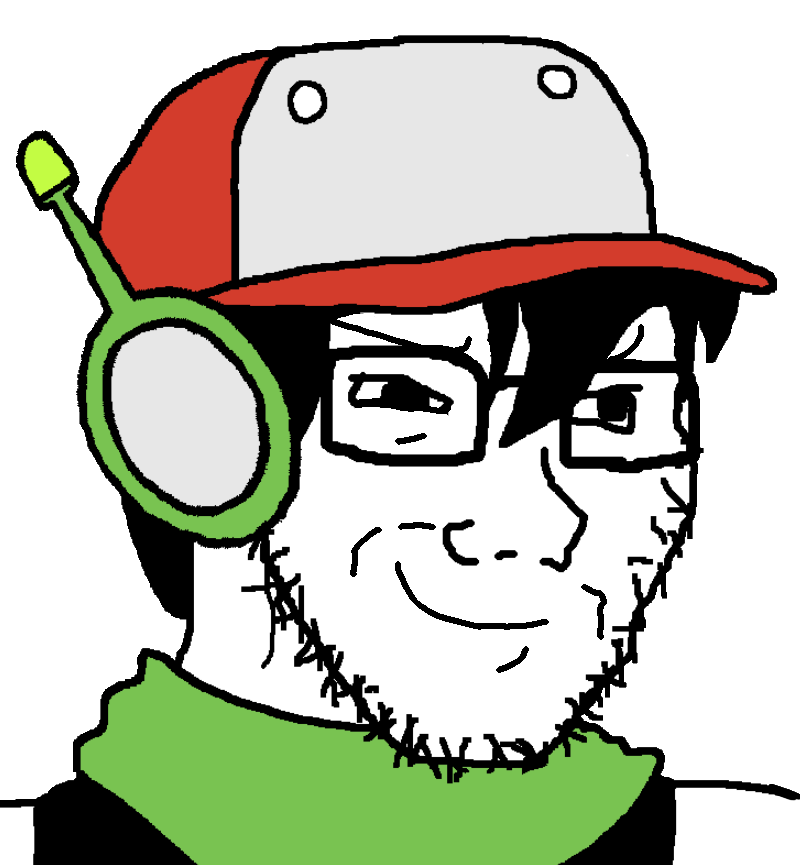 admin 6, quote, soyak, soyak (smug), 1soyjak, cap, cave story, closed mouth, clothes, glasses