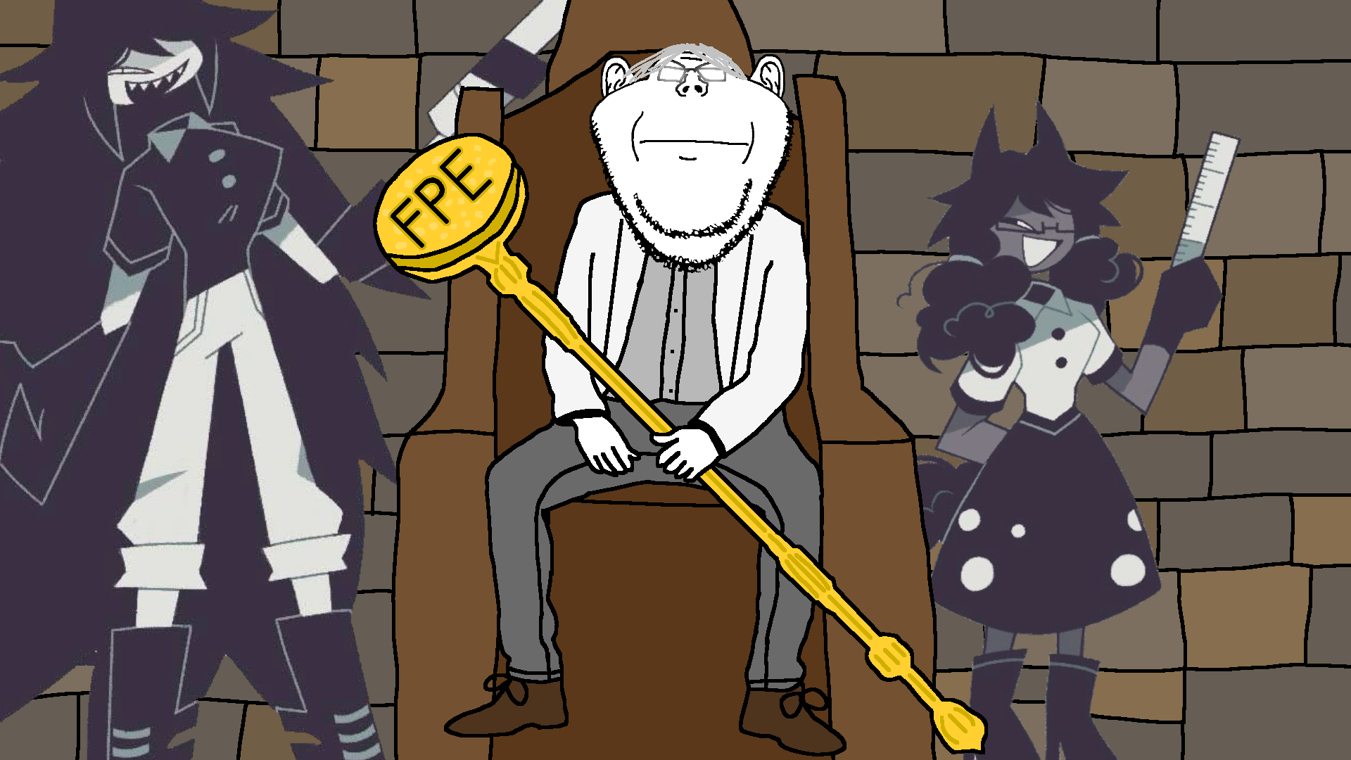King in the castle, king in the castle. Have a chair, I have a chair. Go do dis, go do dis, king in the castle. I don't fucking know what I was doing with this OC. Bravo_Administration messaged me…