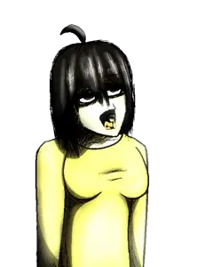 Old drawing of my pfp I did for April Fool's 2024. Kinda designed after how I used to look irl.