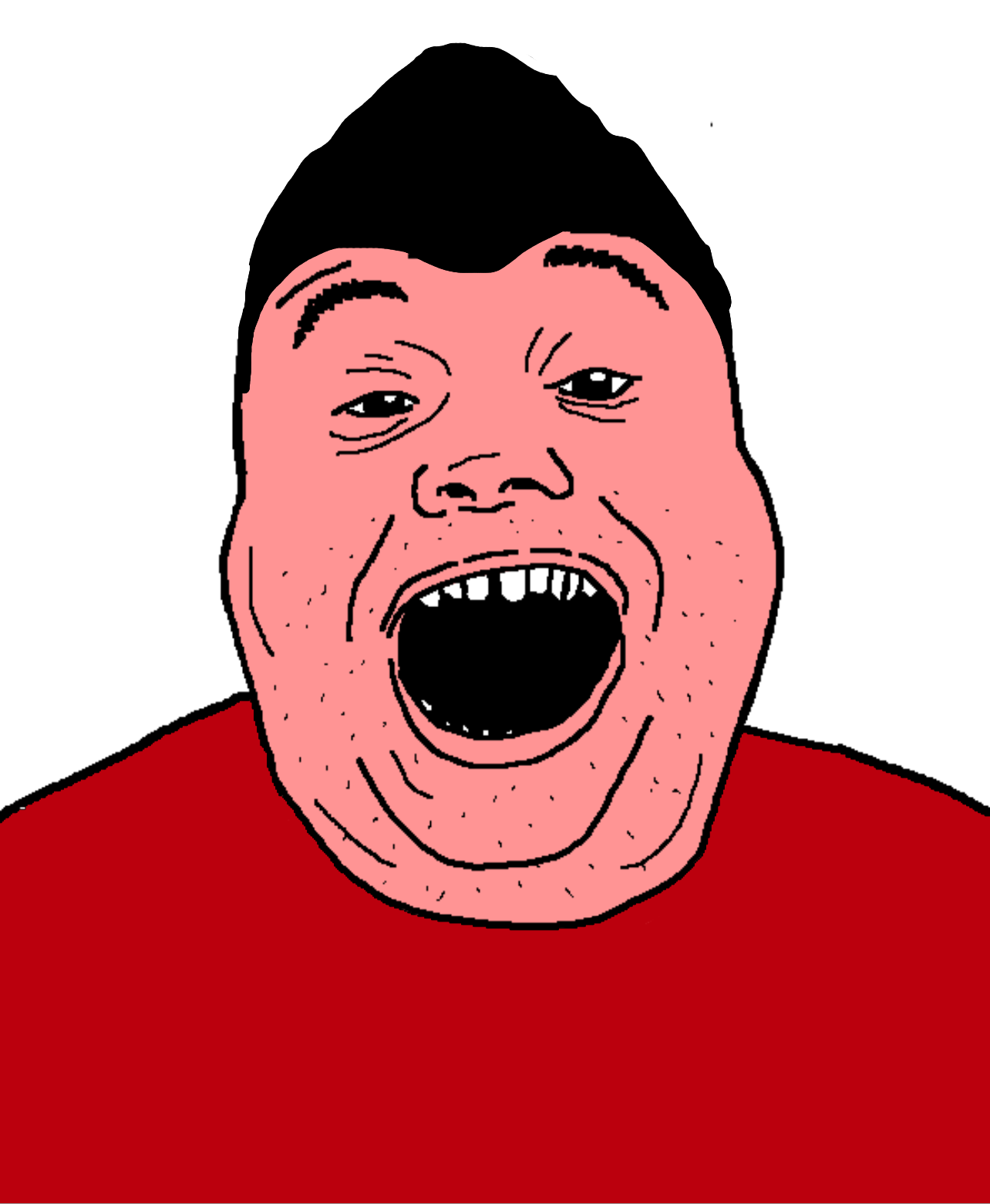 nikocado avocado, alicia, 'cado, 1soyjak, black hair, chin, clothes, double chin, fat, hair