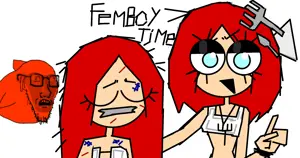 soyak, animal, beaten, bruises, femboy, fish, fork, kidnapped, male, plate