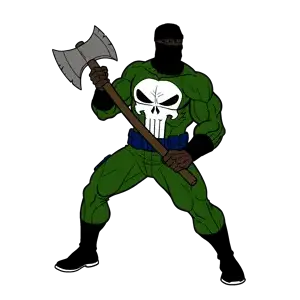 230071 - soybooru.com - axe balaclava bat batman batman_(series) buff chudjak full_body islam kratos kufic luggage muscles muscular_male muslims perceptive_chud punisher skull soybooru spawn stick warrior-z weapon.png
