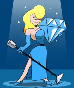 bernd, gapejak, bridget, female gapejak, femjak, blonde hair, dancin divas, diamond, female, femjak