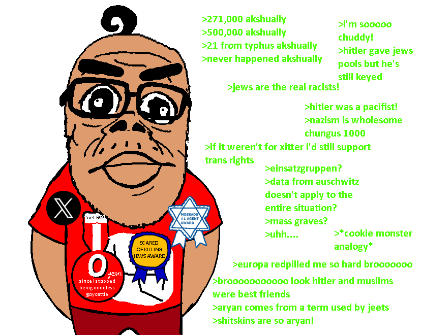 a24 slowburn soyjak, chudjak, jacobson, fusionjaks, anti-racist, award, baby, black hair, brown skin, caca