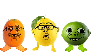 kumquat and lemon and lime dance party.gif