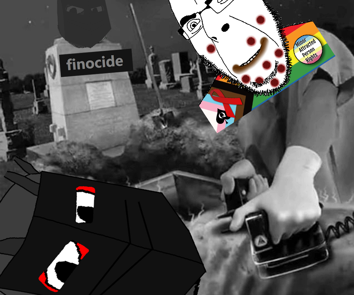 cobson, gapejak, tismjak, tismjak, 1soyjak, bald, closed mouth, coffin, defibrillator, gay