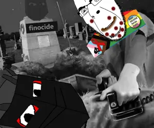 239957 - soybooru.com - 1soyjak bald closed_mouth coffin defibrillator finocide gapejak gigachad gravestone graveyard hair irl_background knight looking_at_you namefags open_mouth red_skin resurrection revive shove.png