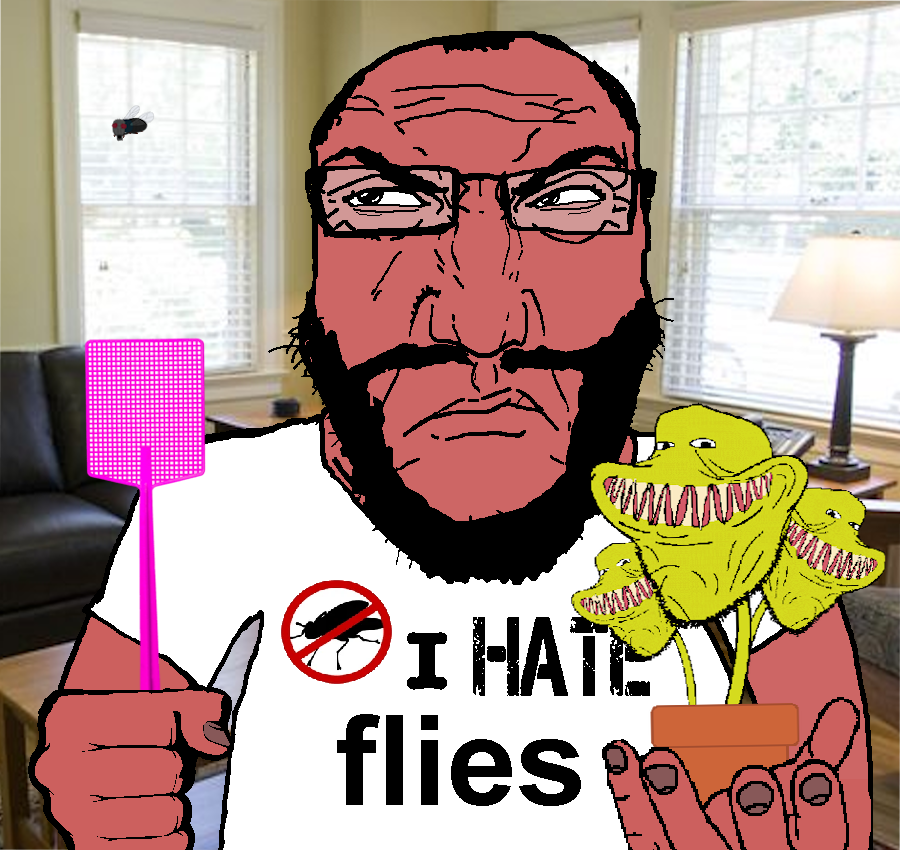 impish soyak ears, markiplier soyjak, henry, science lover, punisher face, angry, animal, balding, beard, black eyes